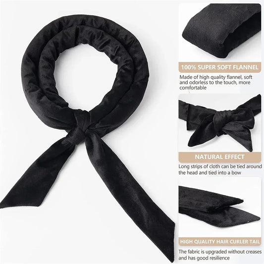 Bandeau de Fer à Friser Sans Chaleur Bigoudi Sans Chaleur Bigoudis Cheveux Paresseux Bigoudis Doux pour Dormir Outils de Coiffure pour Cheveux Frisés