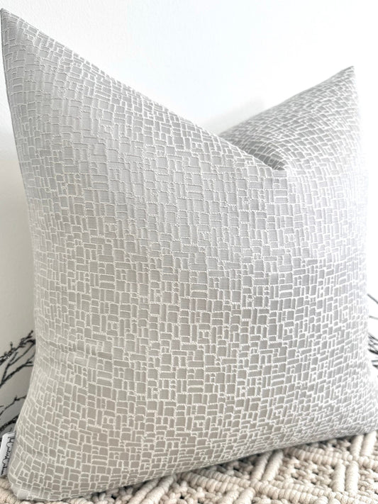 The Couture Cushion - The Silver Zegna - Style No. 132