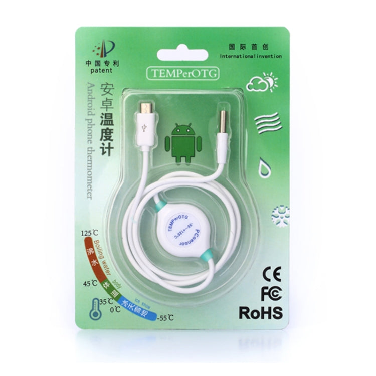 Sonde thermomètre USB pour téléphone portable, détection de la température des aquariums (Micro), pour lait en poudre