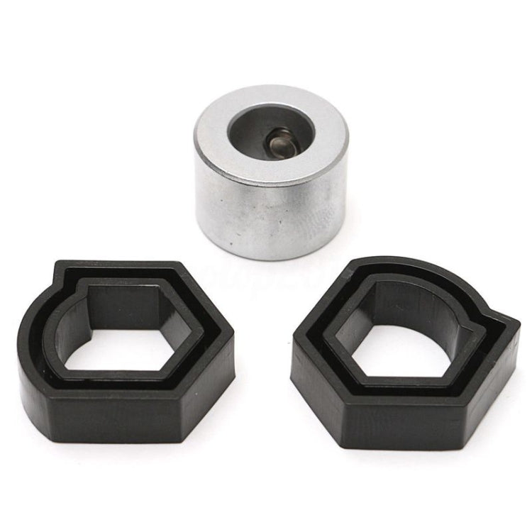 New Cabinet Door Window Cabinet Door Hole Puncher Hinge Hole Locator(Blue)