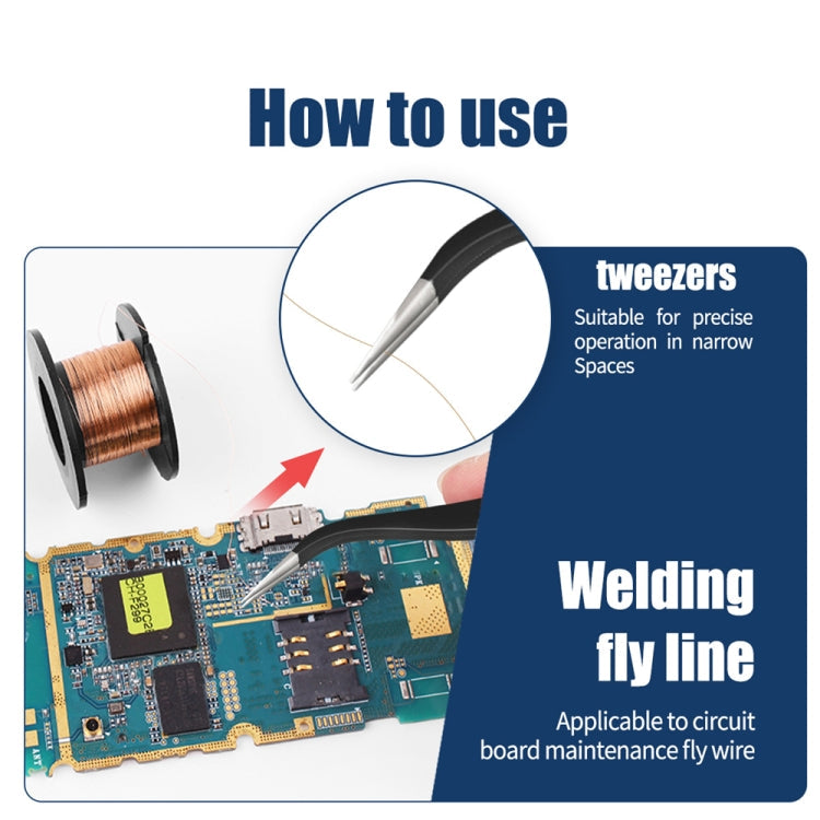 ANENG 60W Adjustable Temperature Electric Soldering Iron Welding Tool, US Plug(SL101)