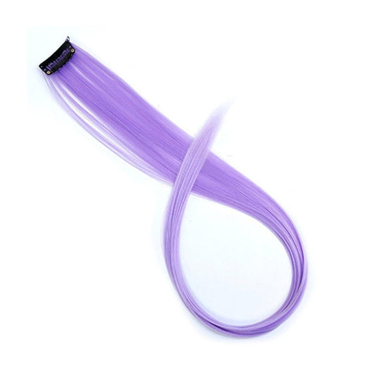 10 PCS Chemical Fiber Wig One-Step Gradient Color Single Card Wig, Stretched Length:24inches(21#)