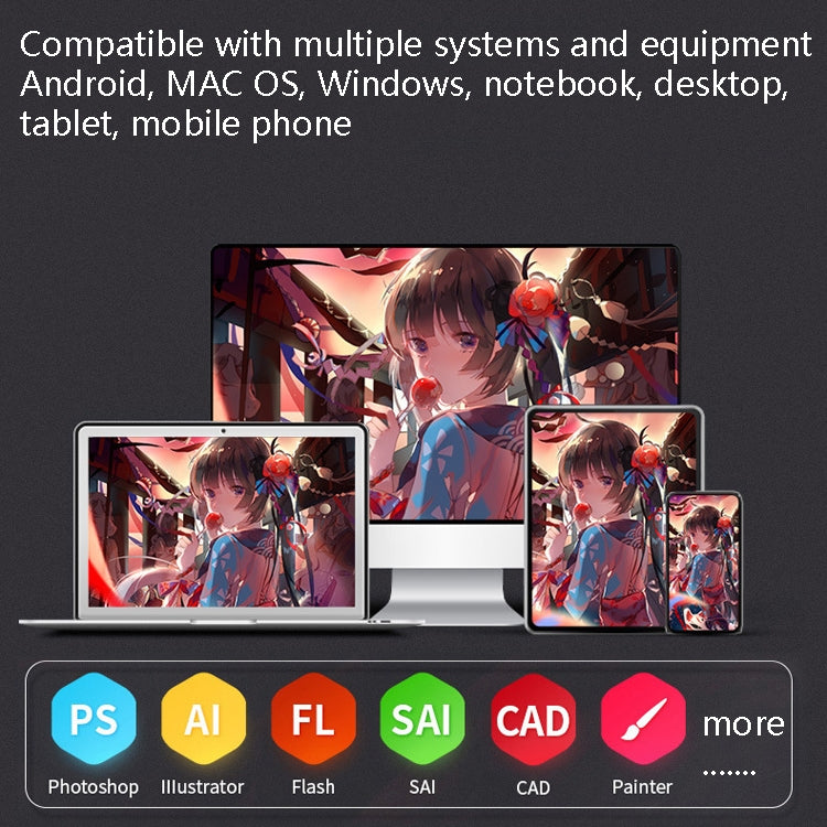10Moons G12 Digital Board Can Be Connected To Mobile Phone Hand Drawn Board Computer Painting Board Network Class Input Panel