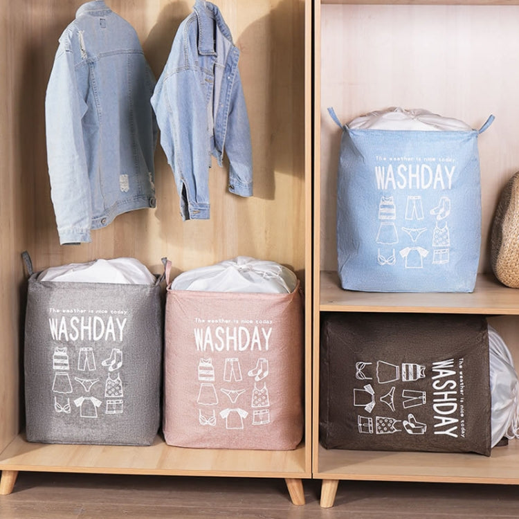weekeight Clothing Quilt Storage Bag Household Moving Luggage Organizer Bag, Colour: Gray