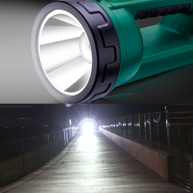 YAGE H103 Projecteur LED extérieur rechargeable à haute puissance avec longue portée et forte lumière (noir vert)