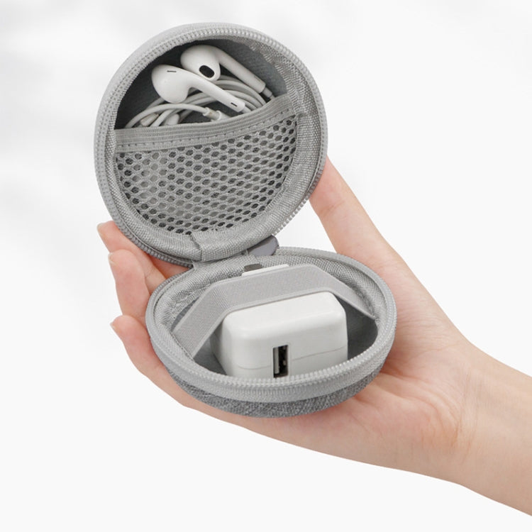 2 PCS Baona BN-F002 Data Cable Charger EVA Storage Bag Box(Gray)