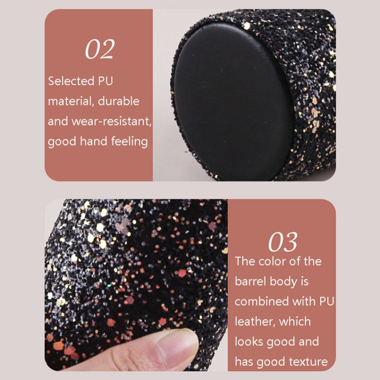 ZOREYA Makeup Tool Storage Box Makeup Brush Dustproof Storage Bucket(Black)