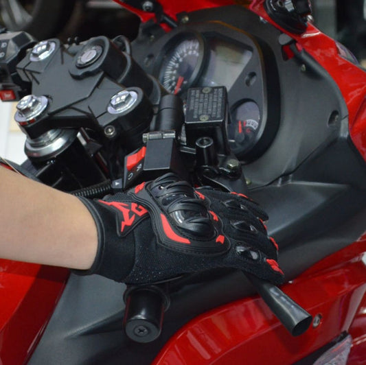 MOTOCENTRIC 13-MC-010 Gants de moto respirants à écran tactile, Spécification : XL (rouge)