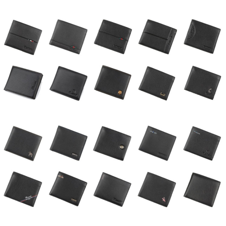 Baweisi A-6555-1 Men Casual Short RFID Wallet Multifunctional Card Holder