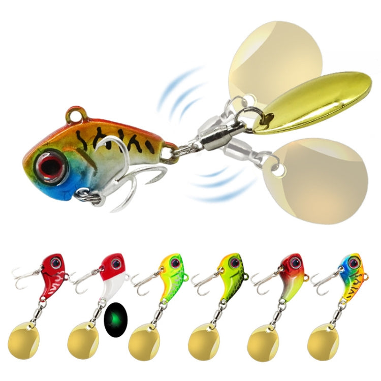 HENG JIA Distant Rotation Sequin VIB Fake Bait, Specification: 13g(6 Colors)
