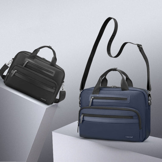 Tigernu T-L5207 Men Business Laptop Bag Multi-functional Shoulder Briefcase(Black)