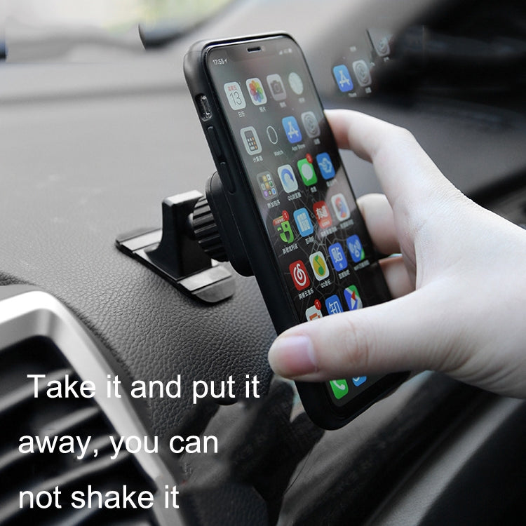 SUMITAP STM-xk565 Support de Navigation Magnétique de Téléphone de Voiture, Base Adhésive Arc (Gris Nuage Profond)