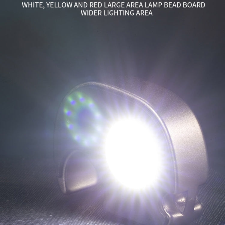 E-SMARTER W5132 Mini porte-clés lampe de poche portable à forte lumière, Spécification : Noir