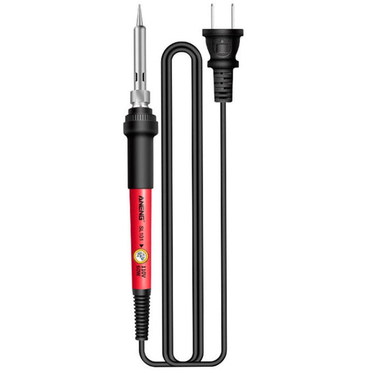 ANENG SL101 17pcs/set Rotary Thermostat Household Constant Temperature Soldering Iron Set 60W Internal Heat Welding Tool Kit(US Plug)