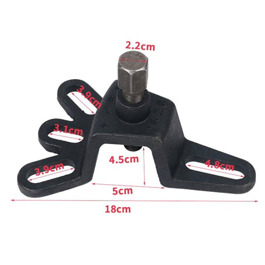 RUICHI Outil de dépose de tambour de frein de tricycle Outil de réparation de moto (noir)