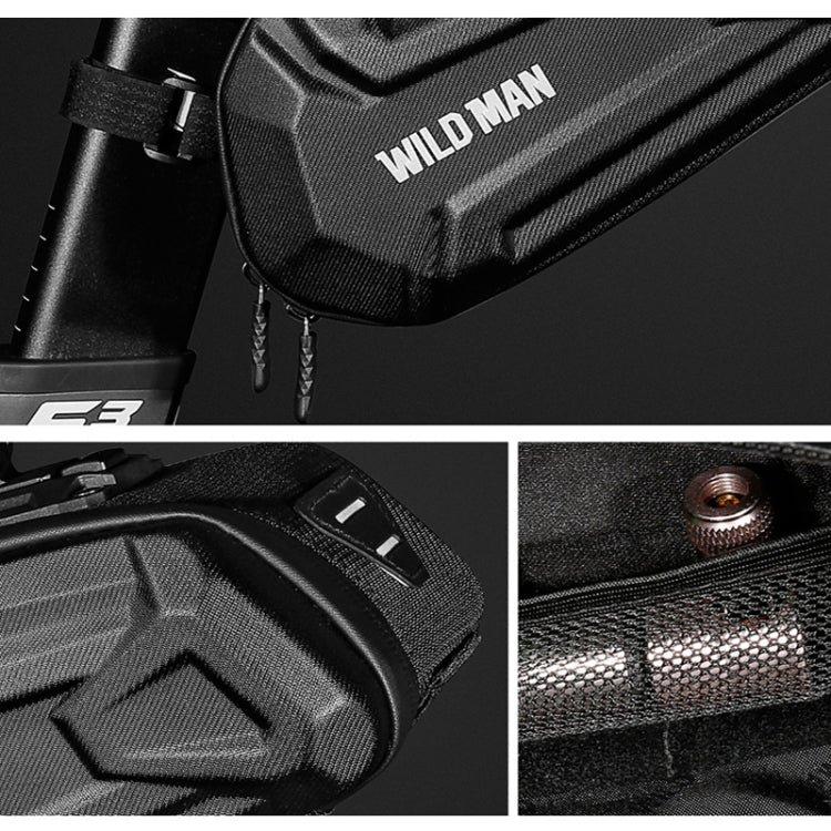 Sac de selle WILD MAN XT7 1.2L pour VTT, en EVA rigide, étanche et résistant à l'usure (motif soleil)