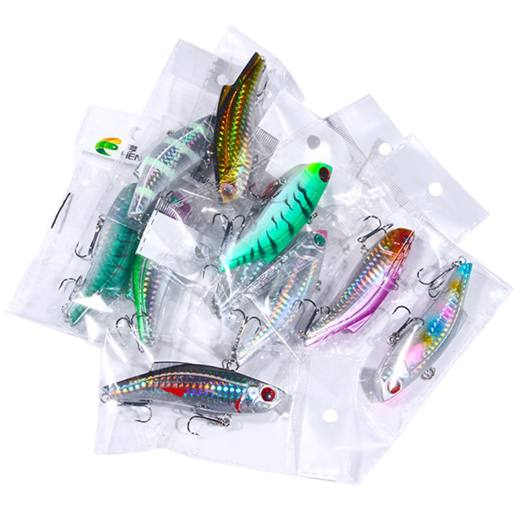 HENGJIA VI025 Submerged Trembling Swimming VIB Lure Plastic Fake Bait, Size: 9cm 28g(4)