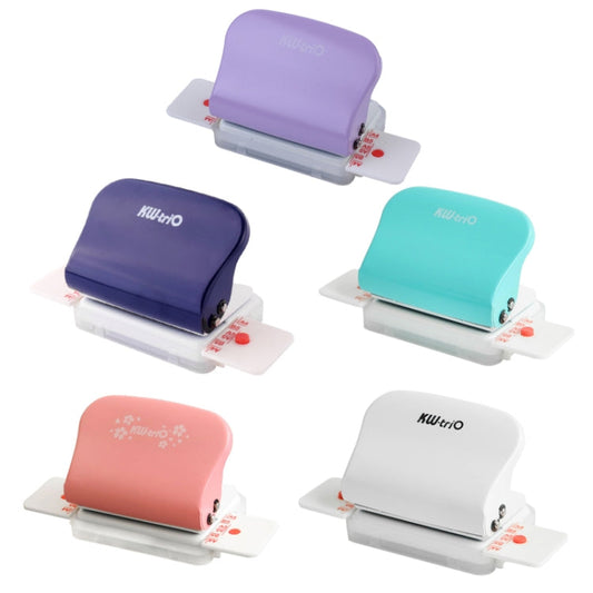 KW-TRIO 99h9 6 Holes A4 B5 Student Handmade Paper Hole Puncher(Purple)
