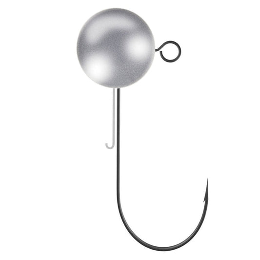 HENGJIA JI035 15pcs 5g Tête Plombée Hameçon Matériel de Pêche Hameçons Anti-chute Lua