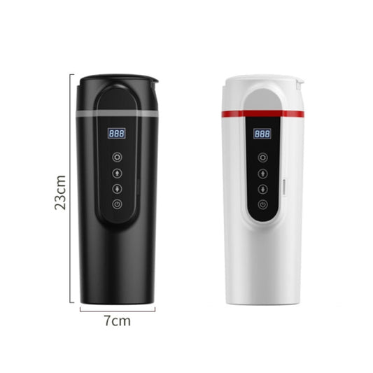 SUITU HQ-3900 24V/12V Car/Truck Heated Coffee Mug Smart Mug,Spec: Large Screen White