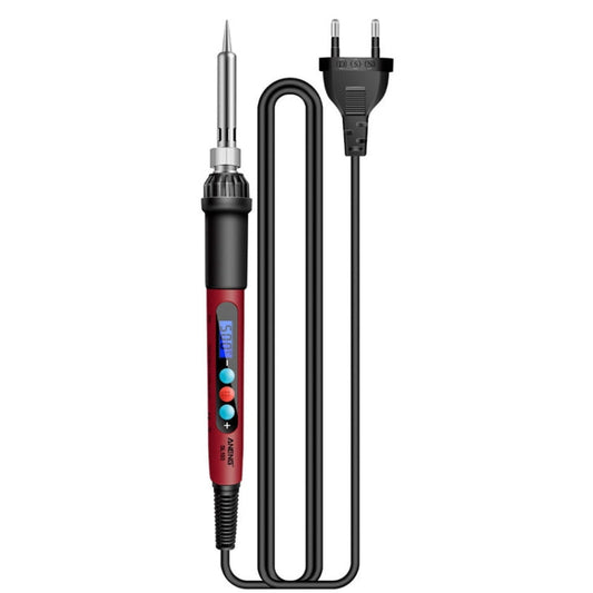 ANENG SL103 17pcs/set Intelligent Digital Display Temperature Adjustment Household Constant Temperature Soldering Iron Set 60W Internal Heat Welding Tool Kit(EU Plug)