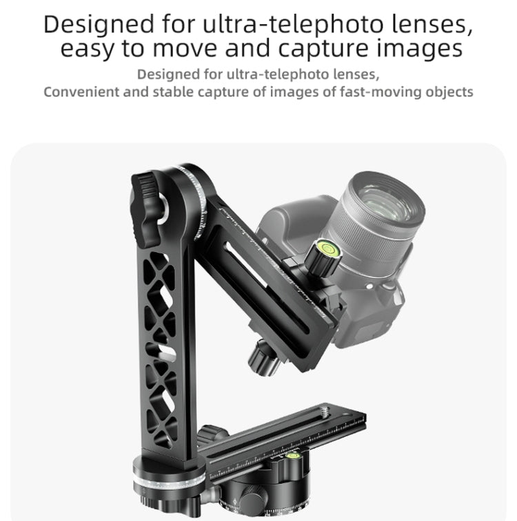 BEXIN GH-720A Tripod Head 720 Degree Rotating Panorama Head
