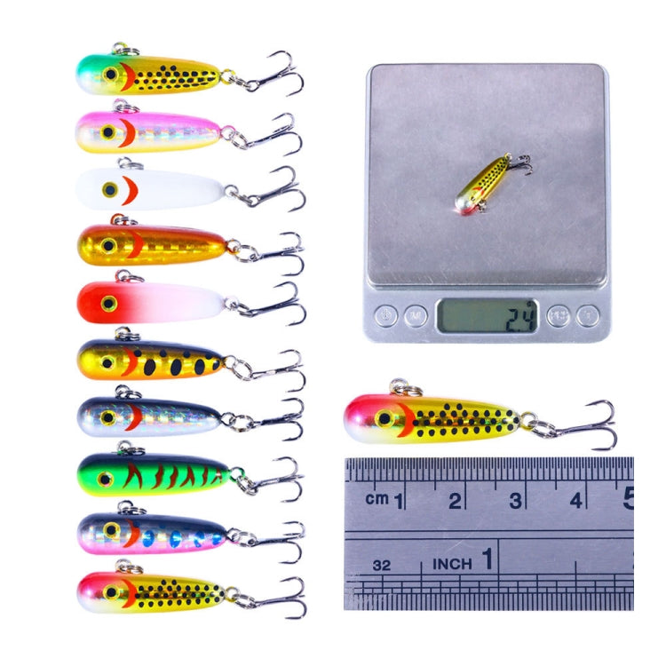HENGJIA 3.5cm 2.3g Long Casting Sinking Mini Lure Micro Pencil Sinking Fake Bait(8)