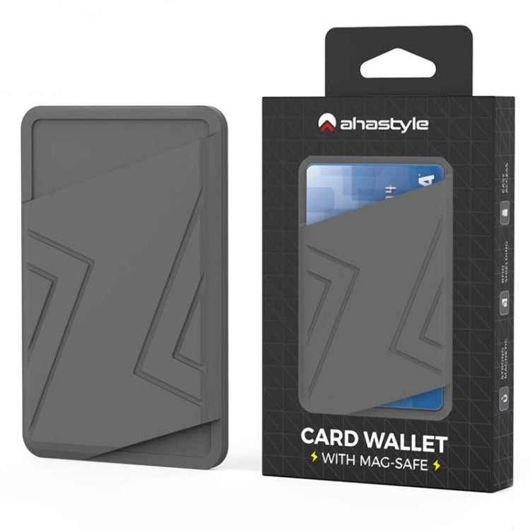 AhaStyle PT133-C-S Silicone Adhesive Card Case(Blue)