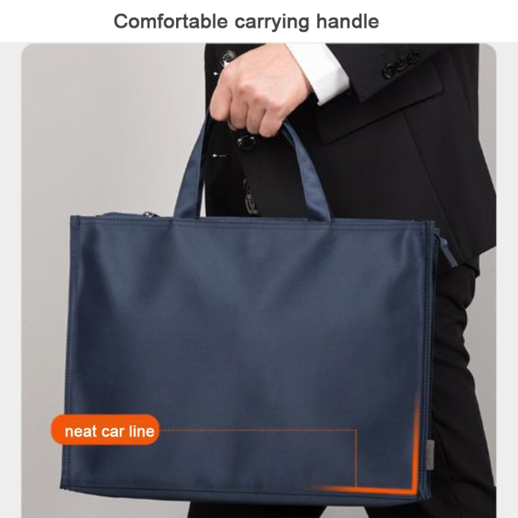 Deli Portable Briefcase Large Capacity Business Casual Portable Storage Document Bag 63762