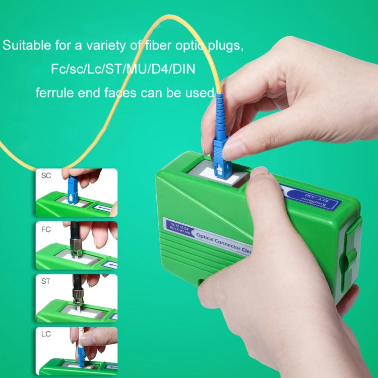 Komshine Handheld Cassette Fiber Cleaning Box Replacement, Model: CC-550-R