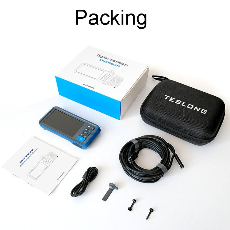 TESLONG MS450 5.5mm HD Pixel 4.5 Inch IPS LCD Screen Endoscope Auto Repair Tools, 5M