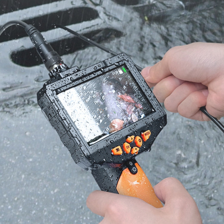 Teslong NTS300 5.5mm-3M Dual Lens Waterproof 5 Inch HD Industrial Borescope Auto Repair Tools