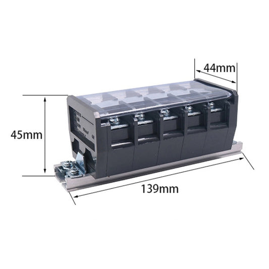 CHINT TD-605 Bornier de raccordement sur rail Bloc de câblage pour fils en parallèle Connecteur de fils