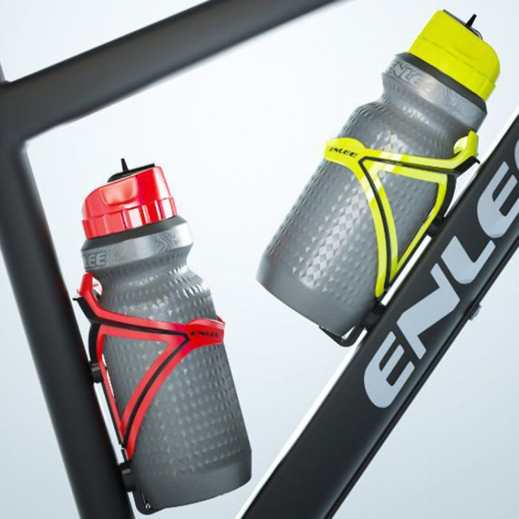 ENLEE RR10 650ml Mountain Bike Riding Water Bottle Portable Water Kettles For Outdoor Sports(Red)