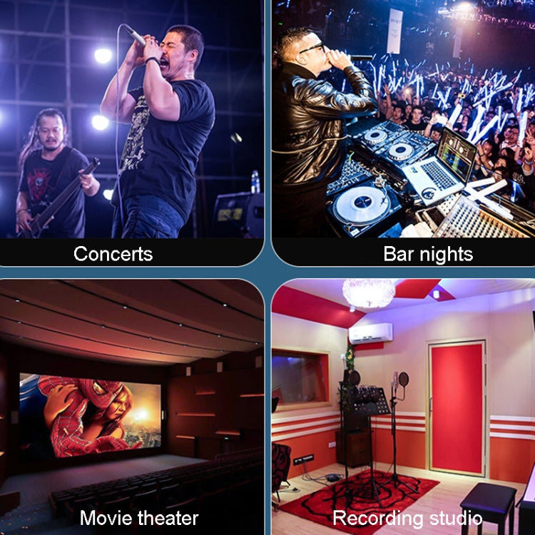 JINGHUA Microphone Cable XLR Male To Female Balanced Cable Mixing Console Amplifier Audio Cable, Length: 10M