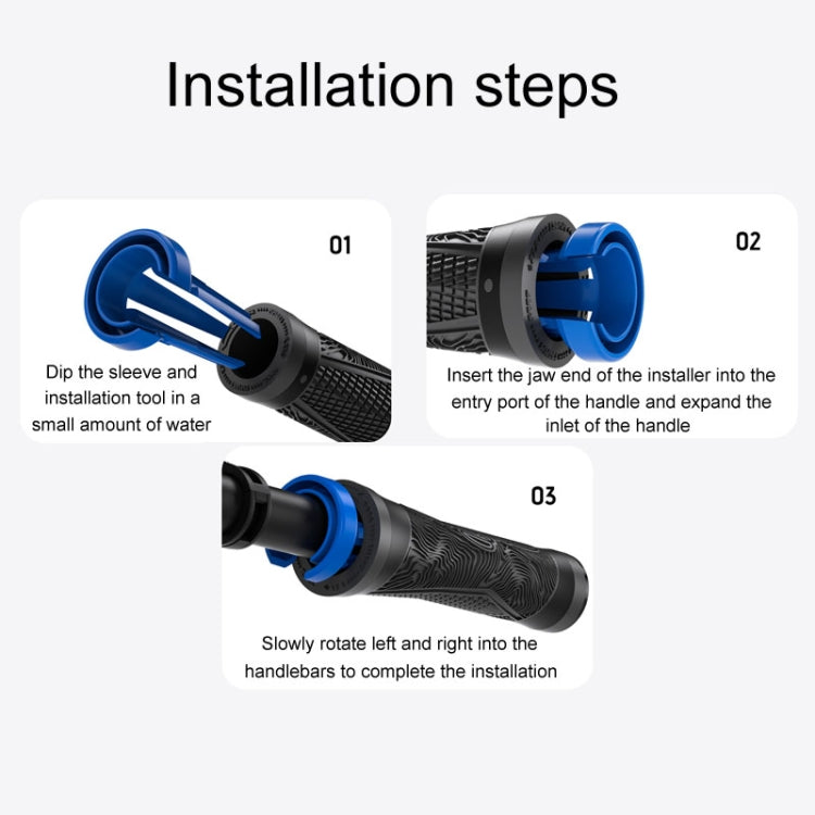 ENLEE XRT-10 Bicycle Handlebar Holder Installation Tool Mountain Bike Grips Mounting Bracket Accessories(Black)