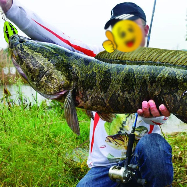 PROBEROS FR038 Simulation Thunderfrog Lure Fake Lure Blackfish Bait Converted Thunderfrog Soft Bait, Size: 5g/4cm(Color D)