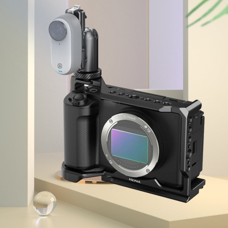 Pour support de caméra HEPAIL Insta360 GO 3, style : griffe froide