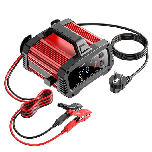 FOXSUR 25A 12V/24V Portable High-Power Car Ship Motorcycle Charger(US Plug)