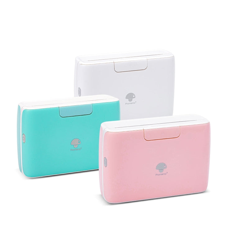 Imprimante thermique Phomemo M04S, compatible avec une largeur d'impression de 4 pouces, imprimante sans encre Bluetooth 300 dpi (rose)
