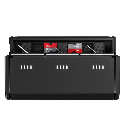 Boîte de chargement multifonctionnelle de poche TELESIN GP-HPB-012 pour GoPro HERO12 Black / HERO11 Black / HERO10 Black / HERO9 Black (Boîte de chargement simple)