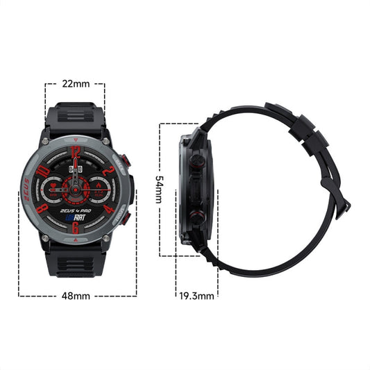 LOKMAT ZEUS4 PRO 1.43-Inch IP68 Waterproof Health Monitoring Bluetooth Call Smart Watch(Light Grey)