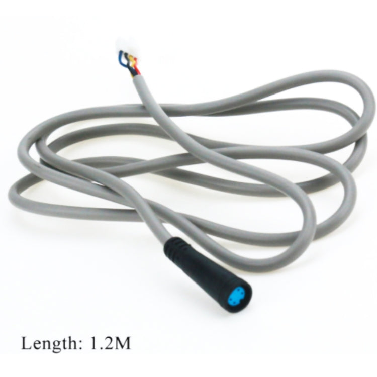 Pour accessoires de scooter électrique Xiaomi M365 AIMITE 1,2 m de câble d'alimentation, fil de connexion du contrôleur (gris)