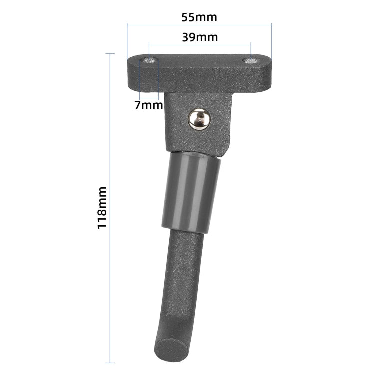 Pour Xiaomi 4 Pro AIMITE Accessoires de scooter électrique Repose-pieds en métal (gris)