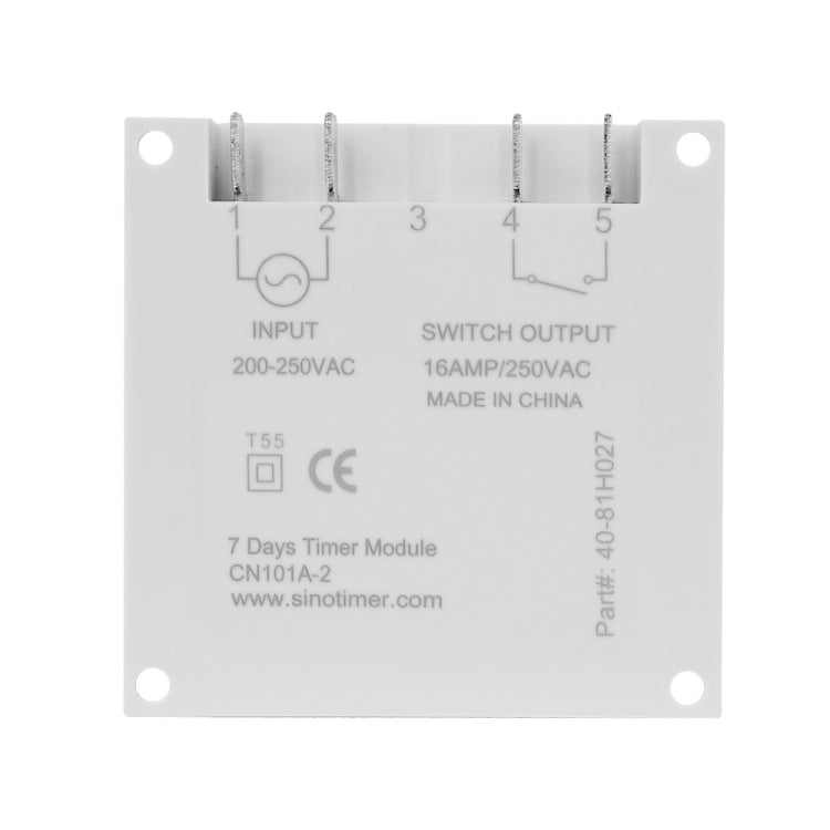 SINOTIMER CN101A 5V 16A Digital LCD Timer Switch Programmable Timer Controller