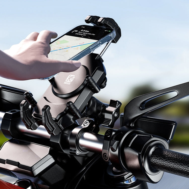 Kewig Motorcycle Octopus Holder Anti-Theft Motorcycle Cell Phone Mounts, Model: M26-C1