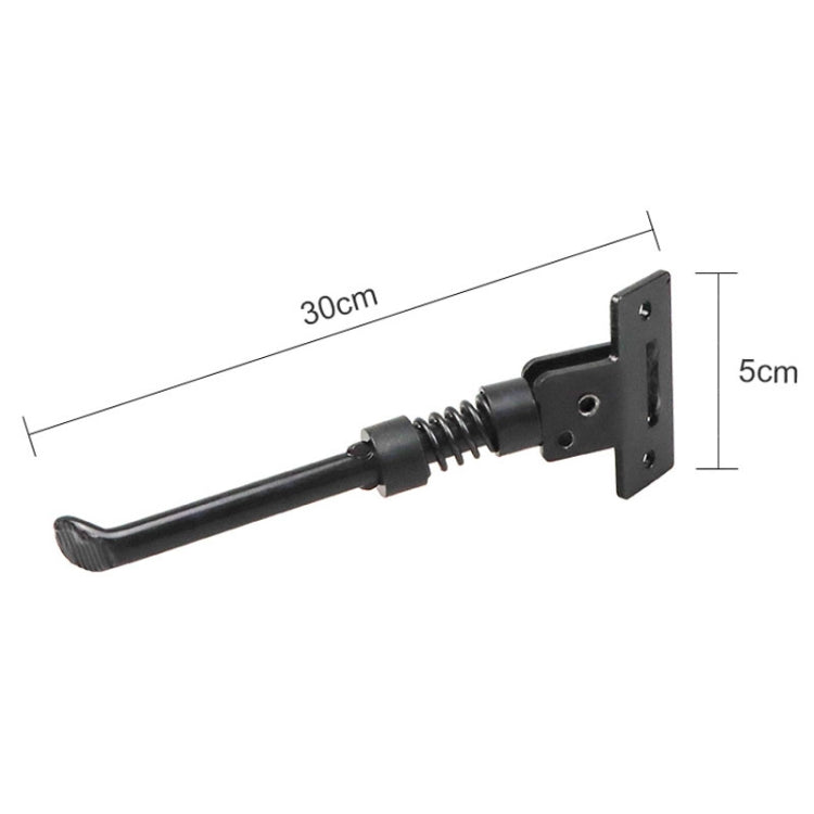 AIMITE pour trottinette électrique KUGOO M4 10 pouces, support de béquille en métal (noir)
