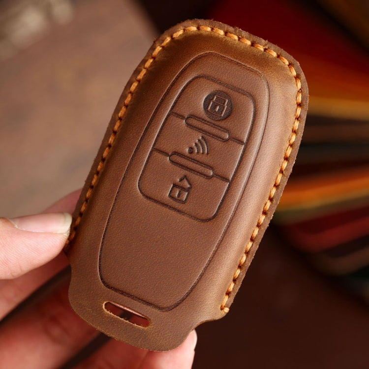 For Kymco CT250/S400/CT300 Hallmo Motorcycle Modified Key Bag(Brown)