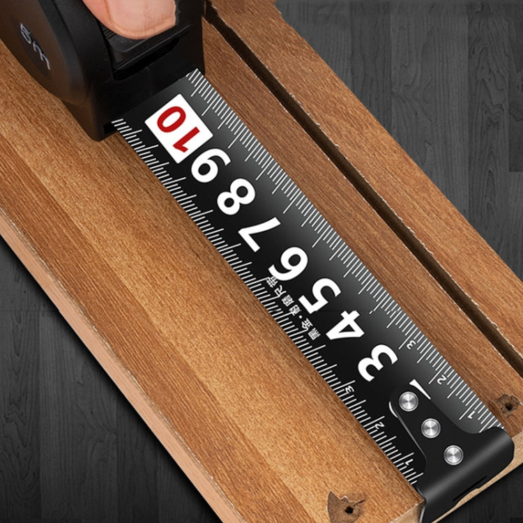 DONG GSHENG High Precision Home Use Steel Utility Scale Thickened Measuring Tape, Model: Black Gold Frosted 3m x 16mm