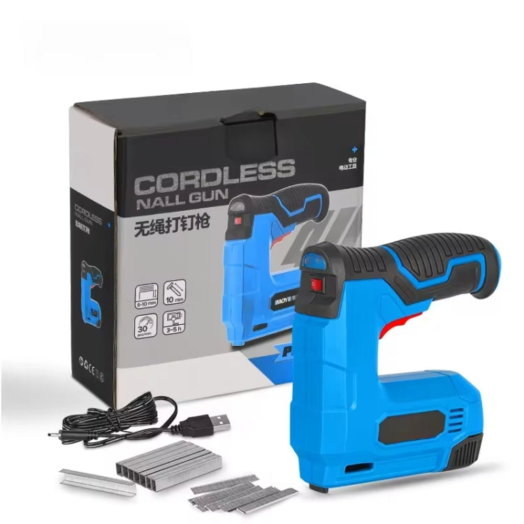 MOYI Home Outils de menuiserie électriques sans fil portables (Bleu)